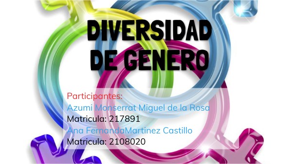Diversidad de genero | Genially