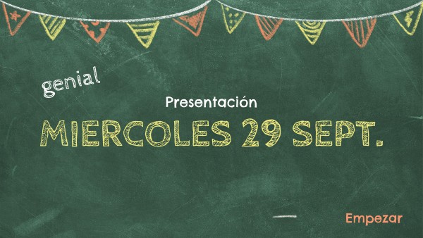 miercoles 29/sept. 1º | Genially