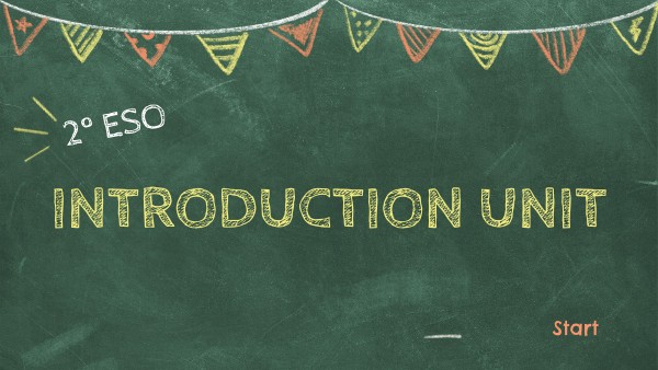 2º ESO_INTRODUCTION UNIT | Genially