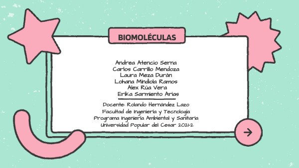BIOMOLÉCULAS | Genially