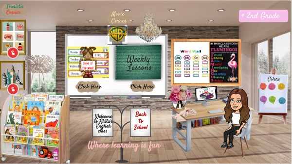 2nd Grade -Rhita's Class | Genially