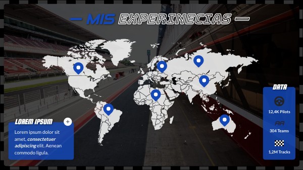 WORLD MAP RACETRACK | Genially