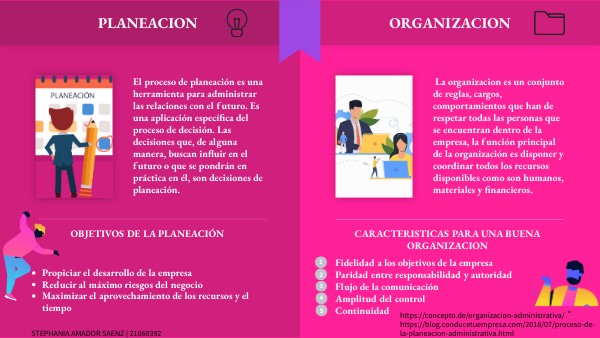 PLANEACION Y ORGANIZACION