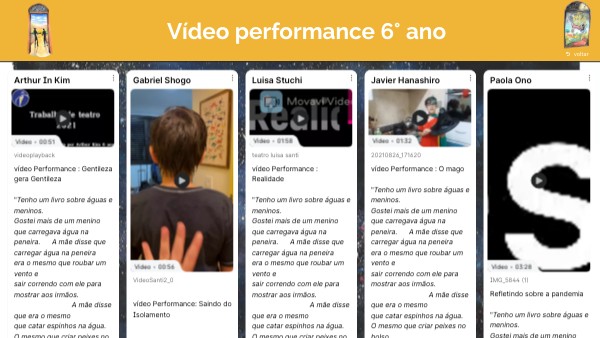 1 | 6° Vídeo Performance | Genially