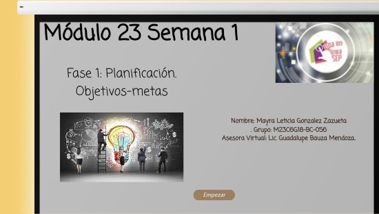 Mi proyecto M23 | Genially