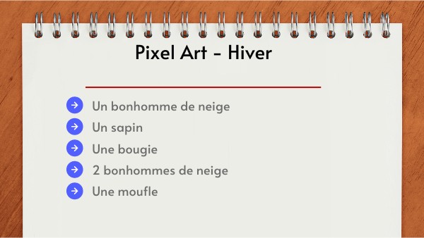 Pixel Art - Noël 2 | Genially