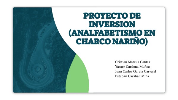 PROYECTO DE INVERSION | Genially