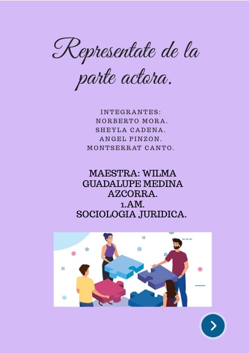 Representante parte actora. | Genially