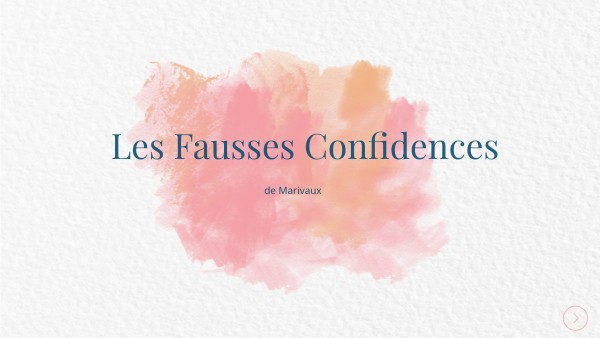 Les Fausses Confidences Nombre De Pages les fausses confidences | Genially