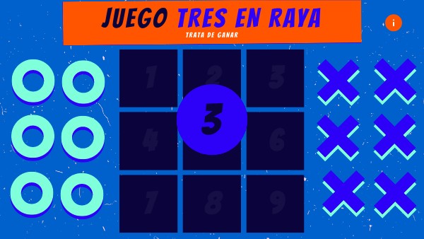 Tres en raya | Genially