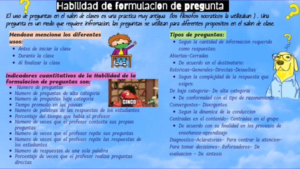 HABILIDAD DE PREGUNTAS