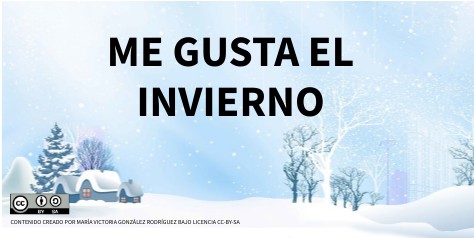 Poesía invierno infantil