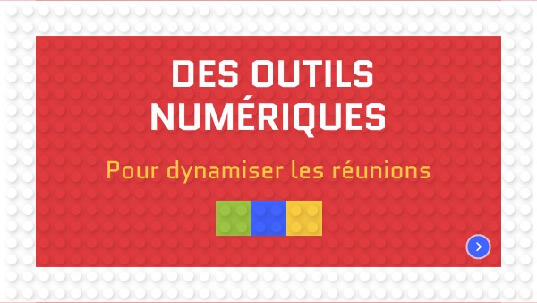 Des outils numériques pour les réunions | Genially