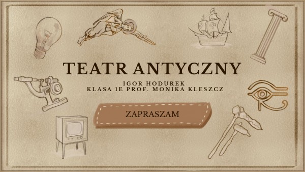 Teatr antyczny | Genially