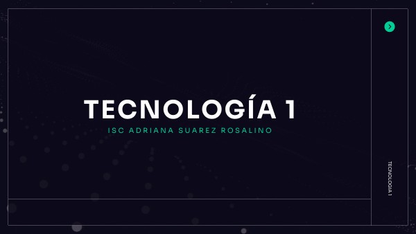 PRESENTACIÓN TECNOLOGÍA DIGITAL | Genially