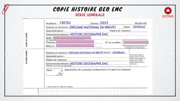Brevet Blanc 2023 Français Corrigé