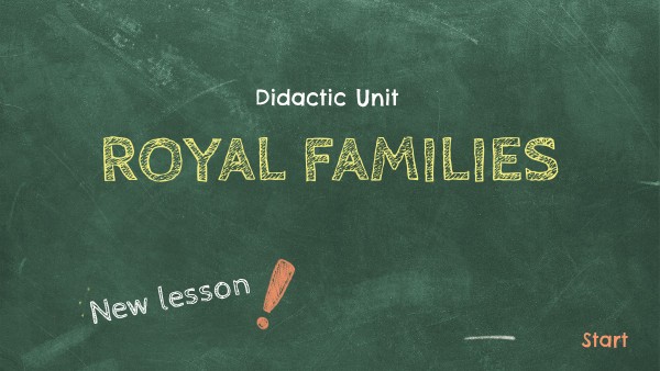 DIDACTIC UNIT ANIMATED CHALKBOARD | Genially