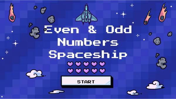 EVEN & ODD NUMBERS SPACESHIP