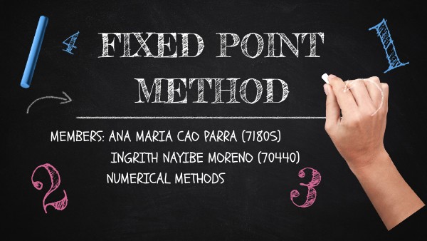 FIXED POINT METHOD