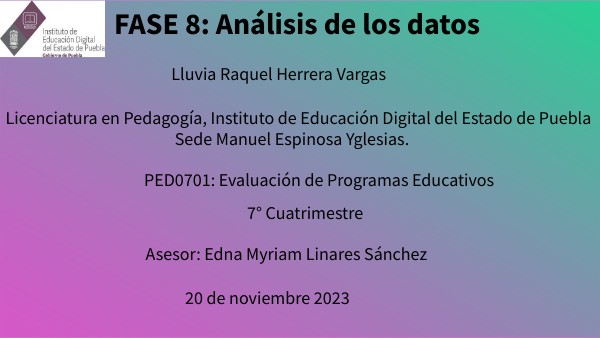 PRESENTACIÓN FASE 8 | Genially