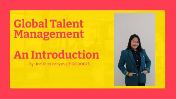 Talent Management Presentation | Genially