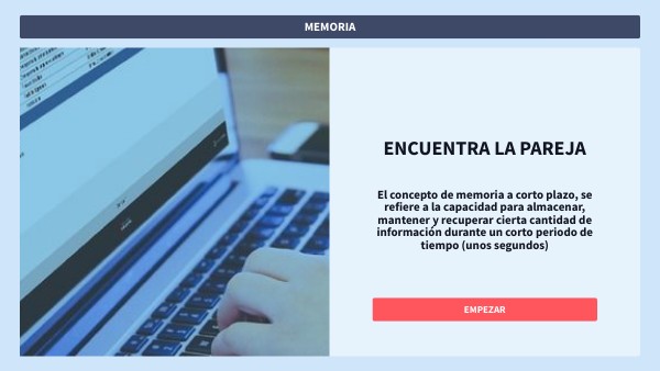 ENCUENTRA LA PAREJA | Genially