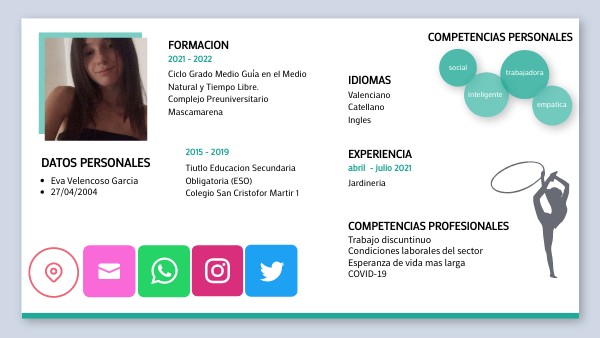 CV DATOS INFOGRÁFICOS | Genially