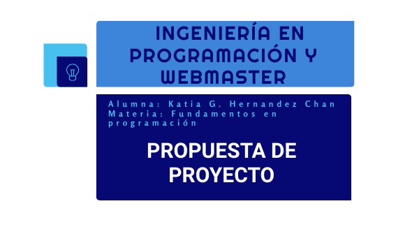 PRESENTACIÓN PROYECTO FINAL | Genially
