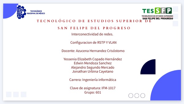 PRESENTACIÓN DE RSTP Y VLAN | Genially