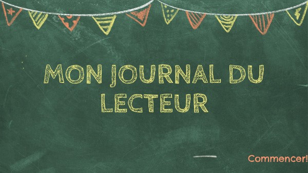 Illustration Page De Garde Le Journal Du Lecteur 6eme Mon journal du lecteur