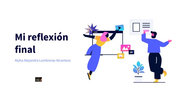 reflexión final | Genially