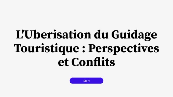 Présentation interactive basique