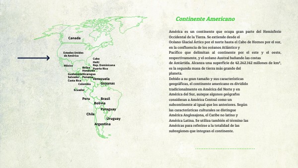 AMERICA MAP | Genially