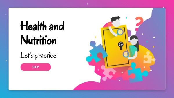 Health and Nutrition - Interactive Game for Tenth Grade Students | Genially