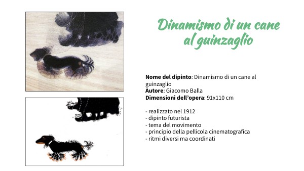 dinamismo di un cane al guinzaglio