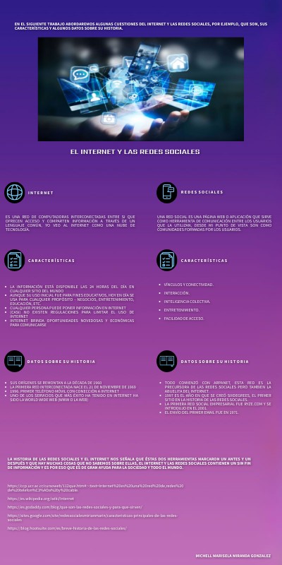 EL INTERNET Y LAS REDES SOCIALES