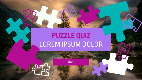 PUZZLE QUIZ | Genially
