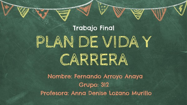 M4.1.5: Establecer un plan de vida y carrera. | Genially