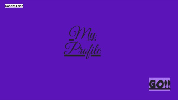 MY PROFILE 😊 | Genially