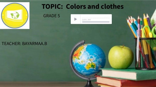 Interactive lesson | Genially
