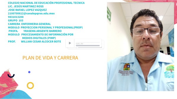 PLAN DE VIDA Y CARRERA