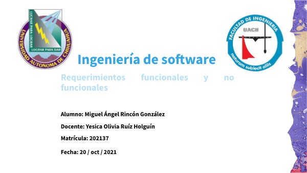 Ingeniería de Software | Genially