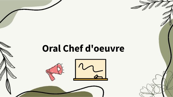 Chef d'œuvre