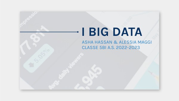 i big data | Genially