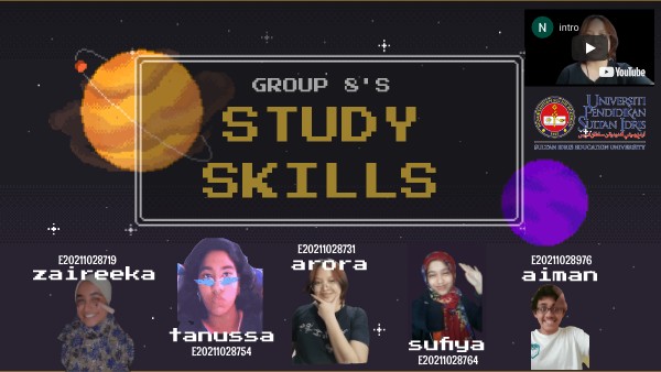 Group 8's Study Skills | Genially