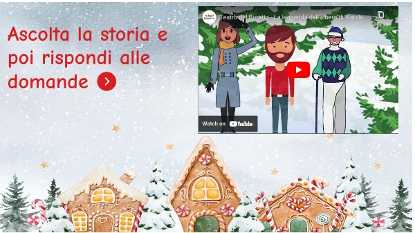 La Leggenda Dell Albero Di Natale Con Domande Di Comprensione LA LEGGENDA DELL'ALBERO DI NATATE E DOMANDE