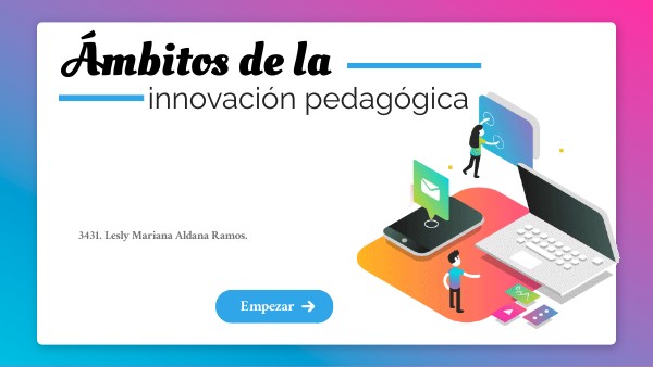 Ámbitos de la innovación pedagógica | Genially
