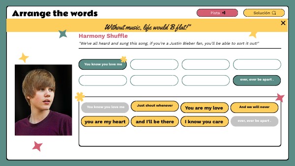 actividad ingles | Genially