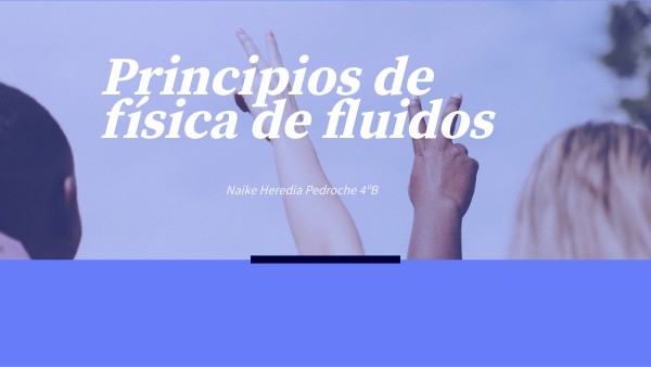 Principios de fisica de fluidos