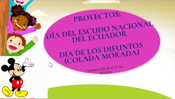 Proyecto del 25 al 29 de octubre | Genially
